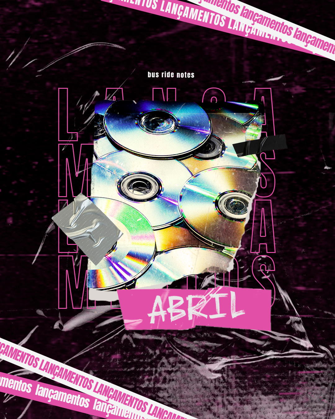 VEIO AÍ – Lançamentos de Abril