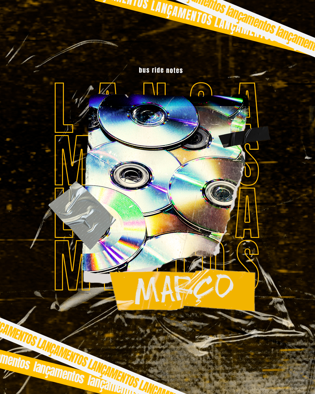 VEIO AÍ – Lançamentos de Março